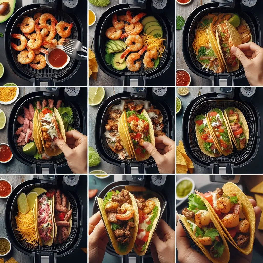 Air Fryer Tacos ingredients