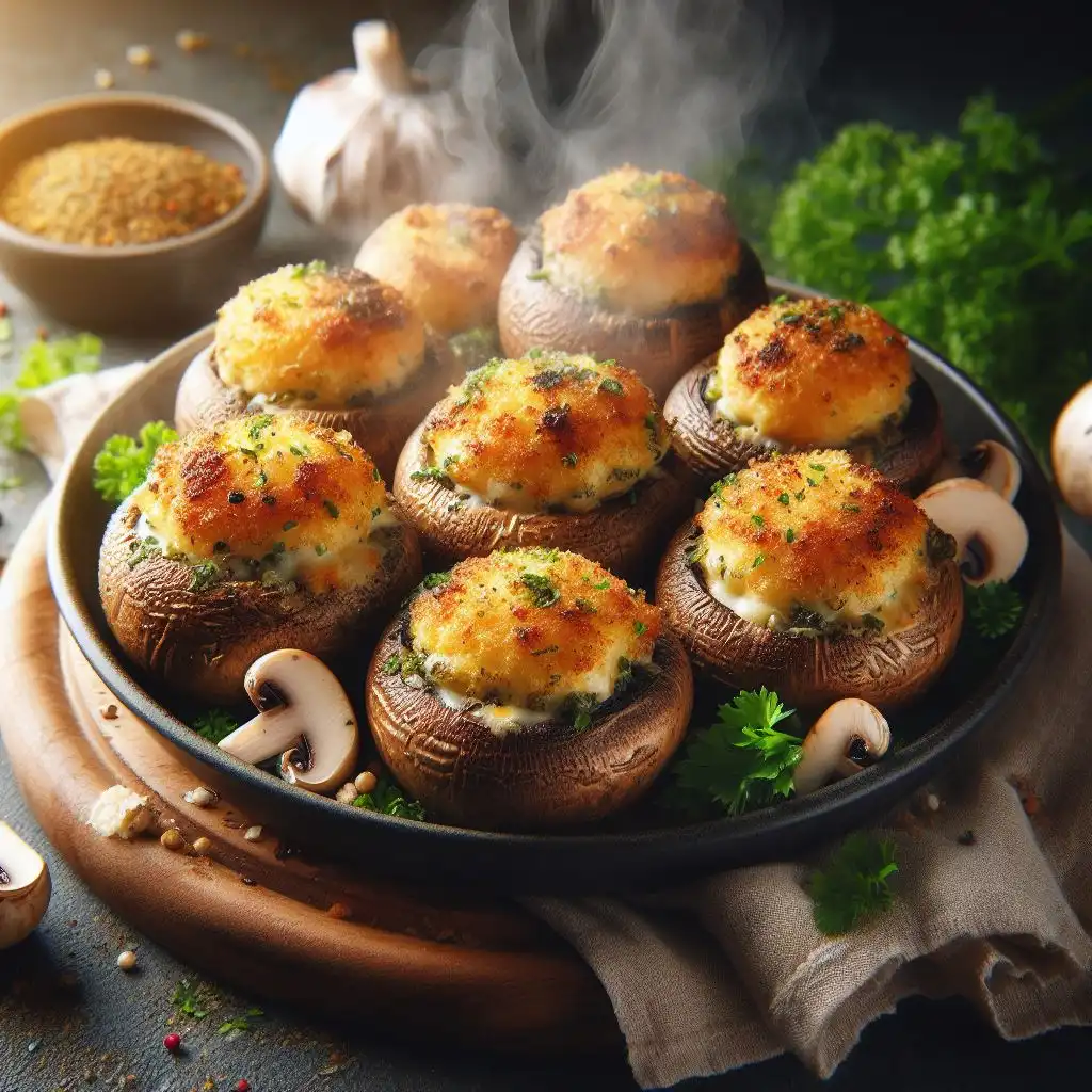 What are air fryer Stuffed Mushrooms